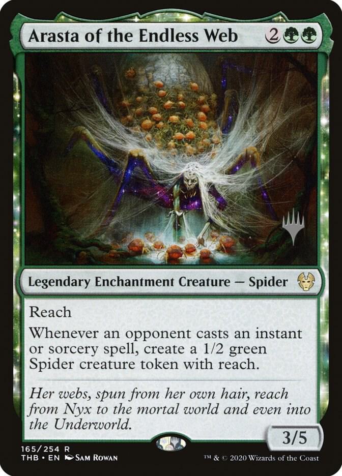 Arasta of the Endless Web [Promo Pack: Theros Beyond Death] 165