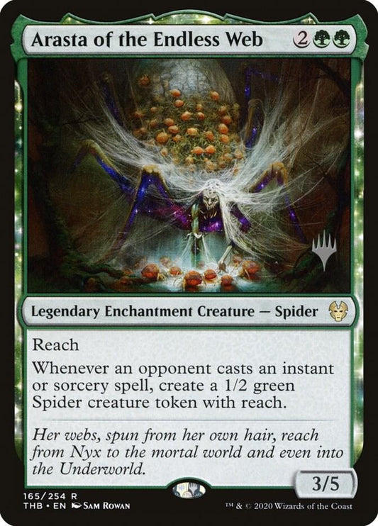 Arasta of the Endless Web [Promo Pack: Theros Beyond Death] 165