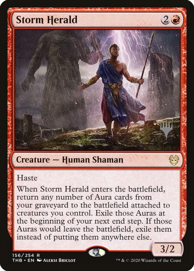 Storm Herald [Promo Pack: Theros Beyond Death] 156