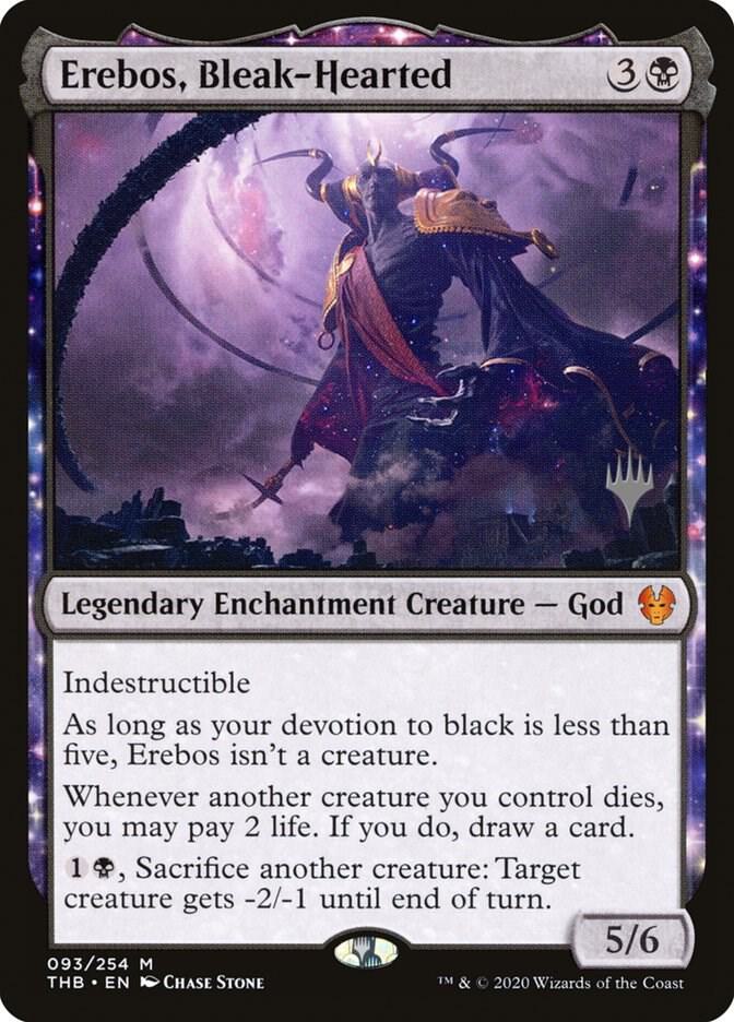 Erebos, Bleak-Hearted [Promo Pack: Theros Beyond Death] 93