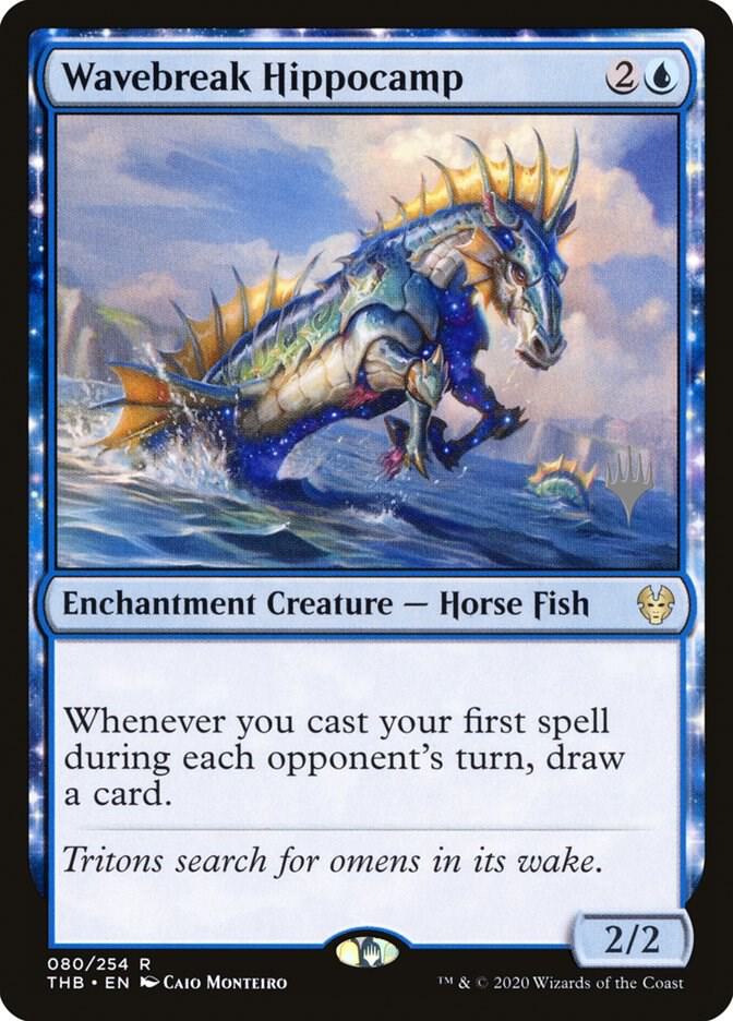 Wavebreak Hippocamp [Promo Pack: Theros Beyond Death] 80