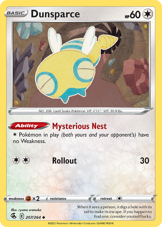 Dunsparce - 207/264 Fusion Strike