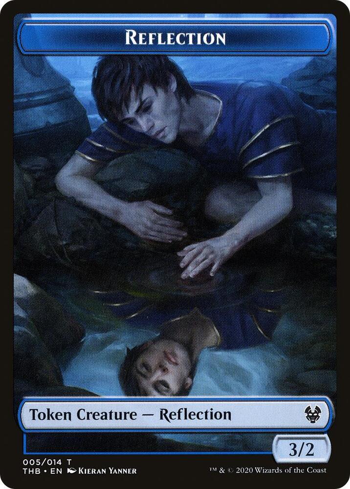 Reflection // Satyr Double-Sided Token [Theros Beyond Death] 5 // 9