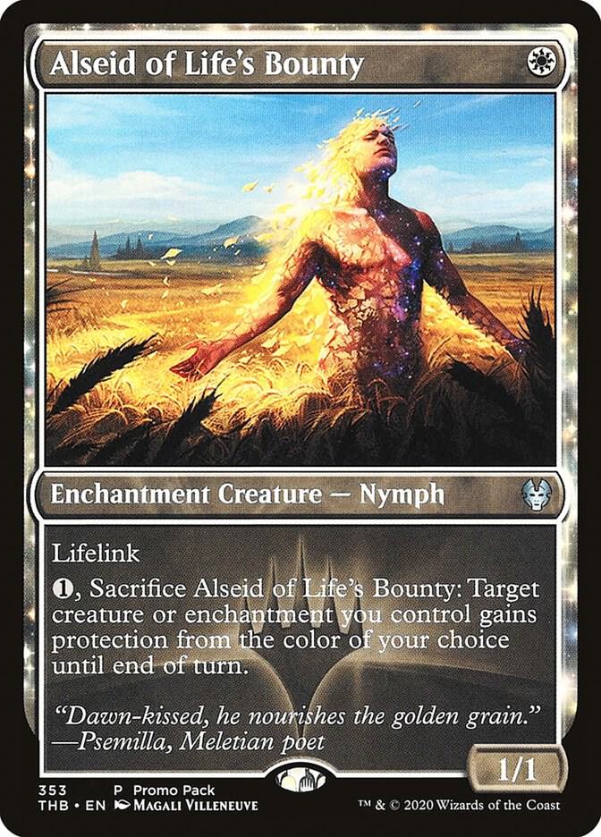 Alseid of Life's Bounty [Promo Pack: Theros Beyond Death] 353