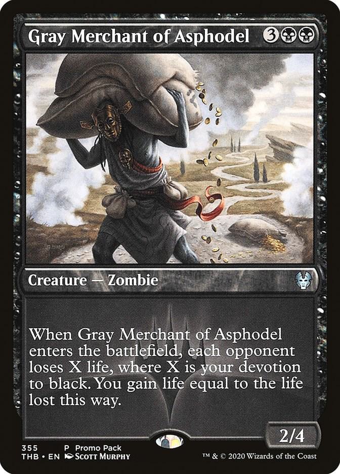 Gray Merchant of Asphodel [Promo Pack: Theros Beyond Death] 355