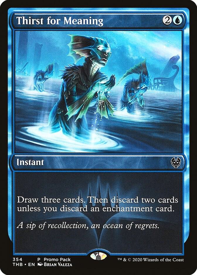Thirst for Meaning [Promo Pack: Theros Beyond Death] 354