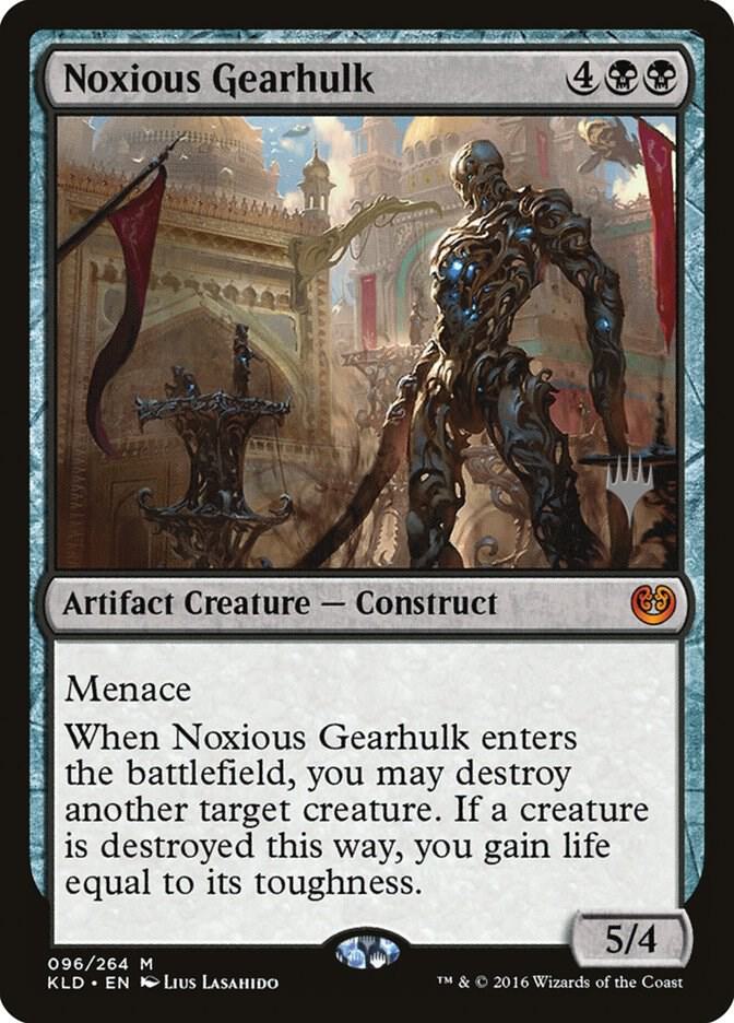 Noxious Gearhulk [Promo Pack: Theros Beyond Death] 96