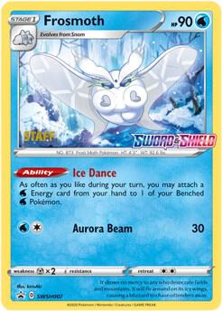 Frosmoth - SWSH007 (Prerelease) [Staff] [SWSH: Sword & Shield Promo Cards] SWSH007