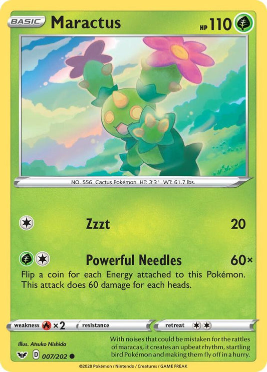 Maractus [SWSH01: Sword & Shield Base Set] 007/202