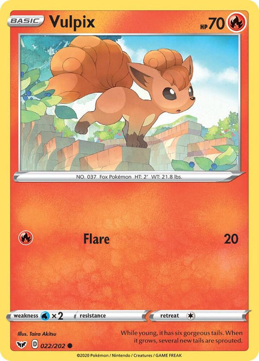 Vulpix [SWSH01: Sword & Shield Base Set] 022/202