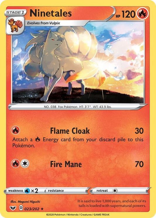 Ninetales [SWSH01: Sword & Shield Base Set] 023/202