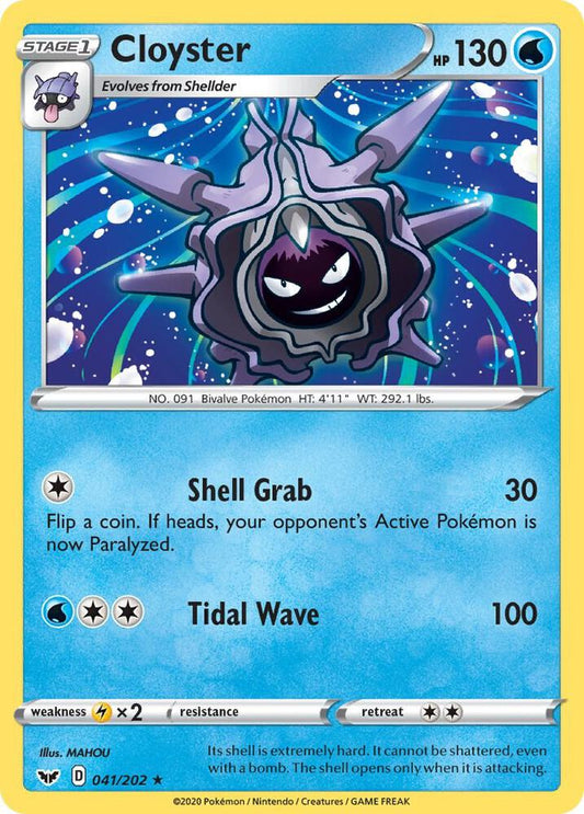 Cloyster [SWSH01: Sword & Shield Base Set] 041/202