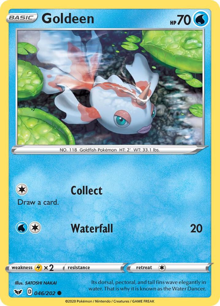 Goldeen (046) [SWSH01: Sword & Shield Base Set] 046/202