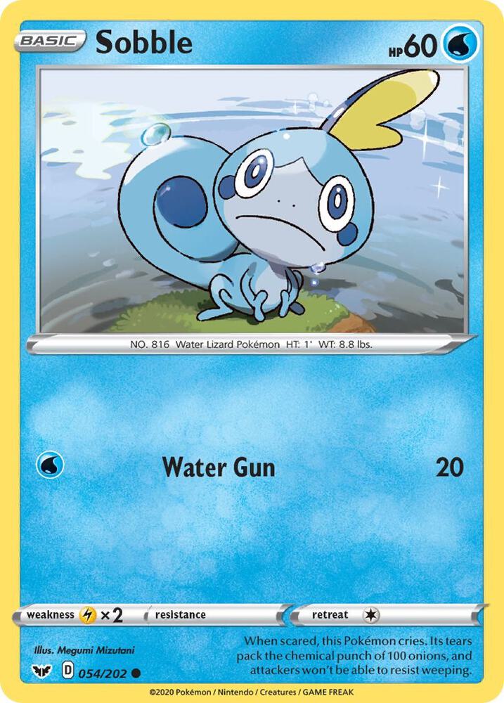 Sobble (054) [SWSH01: Sword & Shield Base Set] 054/202