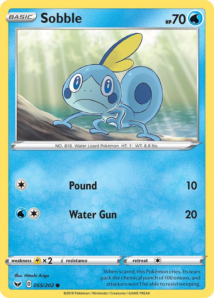 Sobble (055) [SWSH01: Sword & Shield Base Set] 055/202
