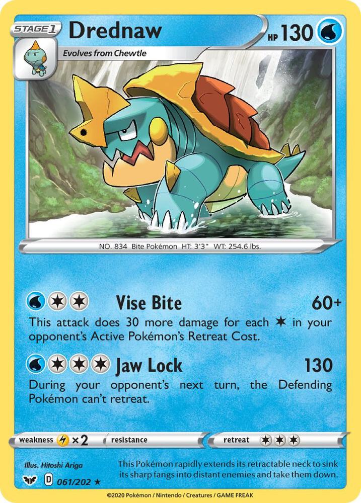 Drednaw [SWSH01: Sword & Shield Base Set] 061/202
