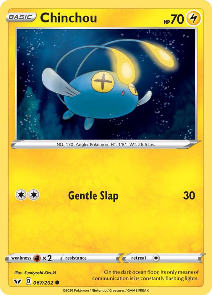 Chinchou (067) [SWSH01: Sword & Shield Base Set] 067/202
