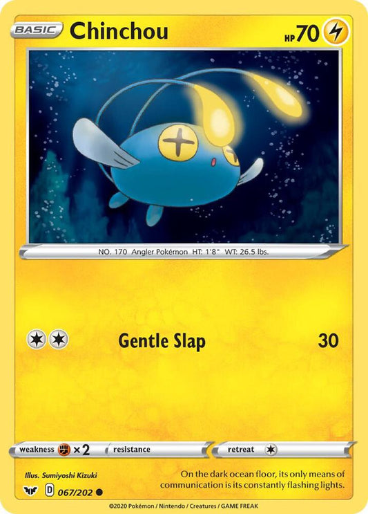 Chinchou (067) [SWSH01: Sword & Shield Base Set] 067/202