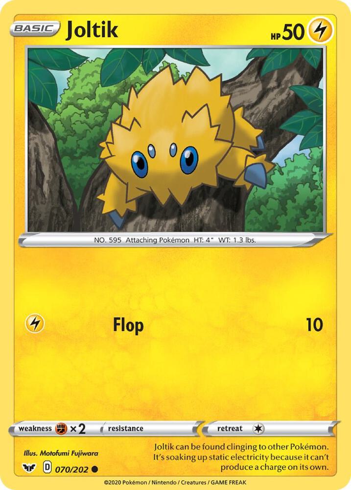 Joltik [SWSH01: Sword & Shield Base Set] 070/202