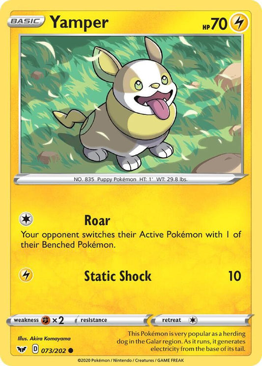 Yamper (073) [SWSH01: Sword & Shield Base Set] 073/202