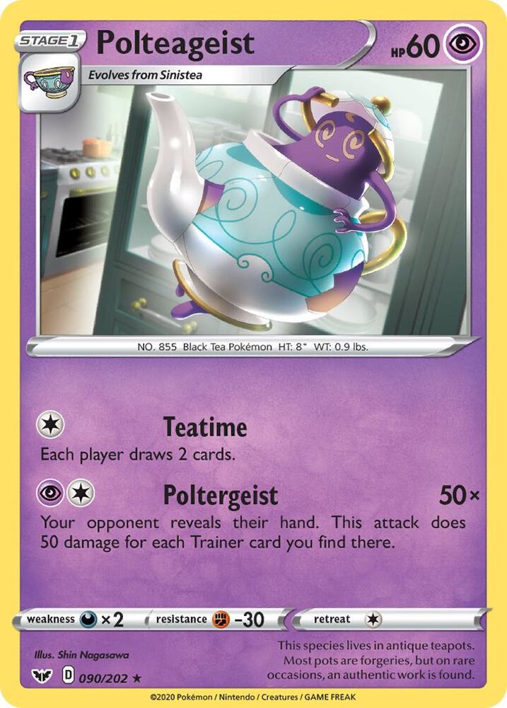 Polteageist [SWSH01: Sword & Shield Base Set] 090/202