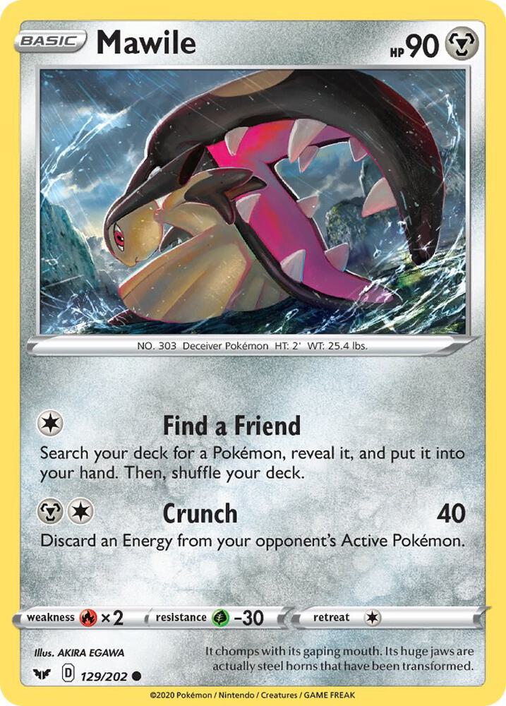 Mawile [SWSH01: Sword & Shield Base Set] 129/202