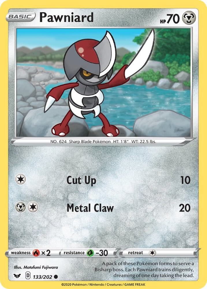 Pawniard [SWSH01: Sword & Shield Base Set] 133/202