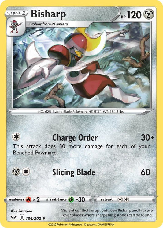 Bisharp [SWSH01: Sword & Shield Base Set] 134/202