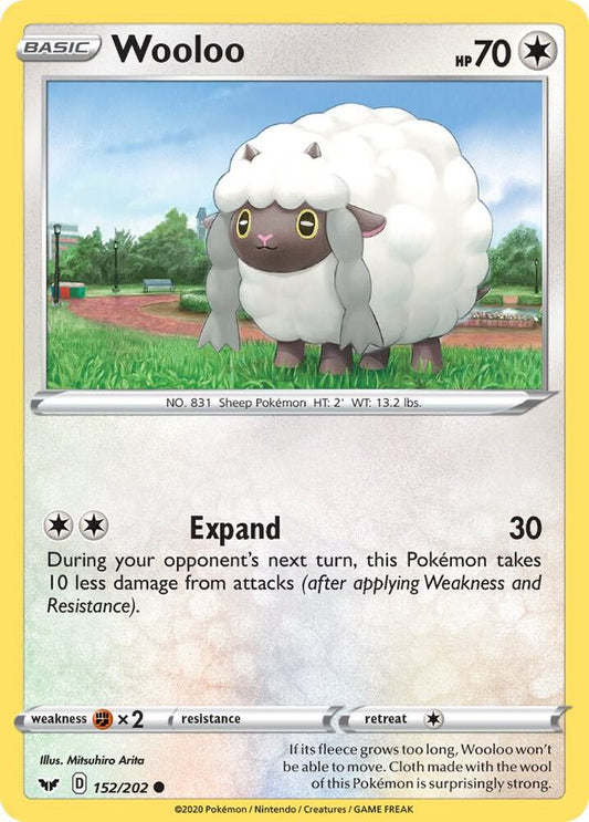 Wooloo (152) [SWSH01: Sword & Shield Base Set] 152/202