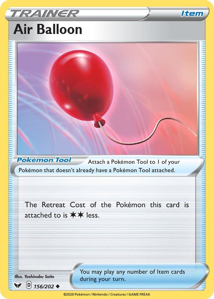 Air Balloon [SWSH01: Sword & Shield Base Set] 156/202