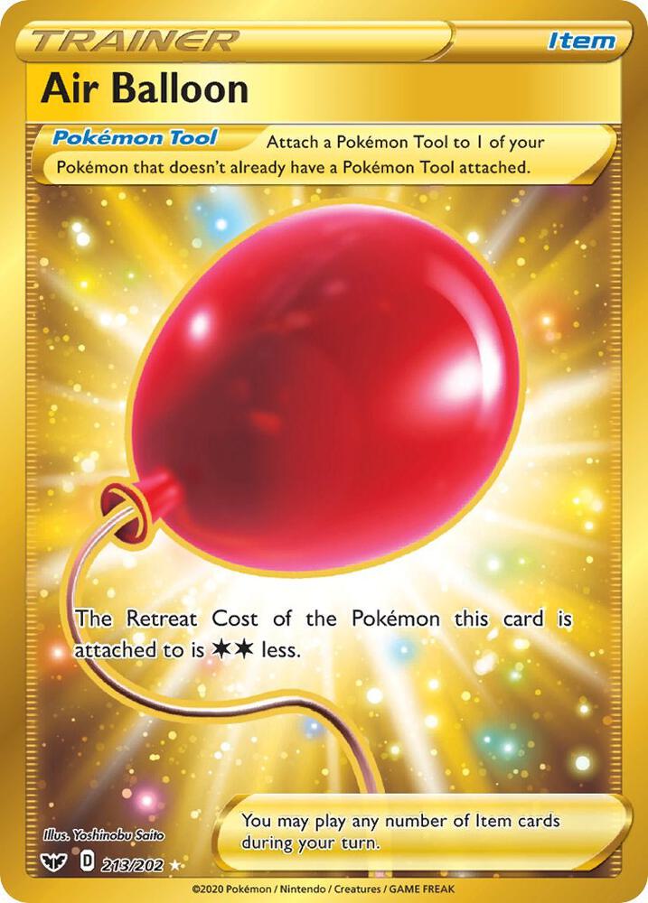 Air Balloon (Secret) [SWSH01: Sword & Shield Base Set] 213/202