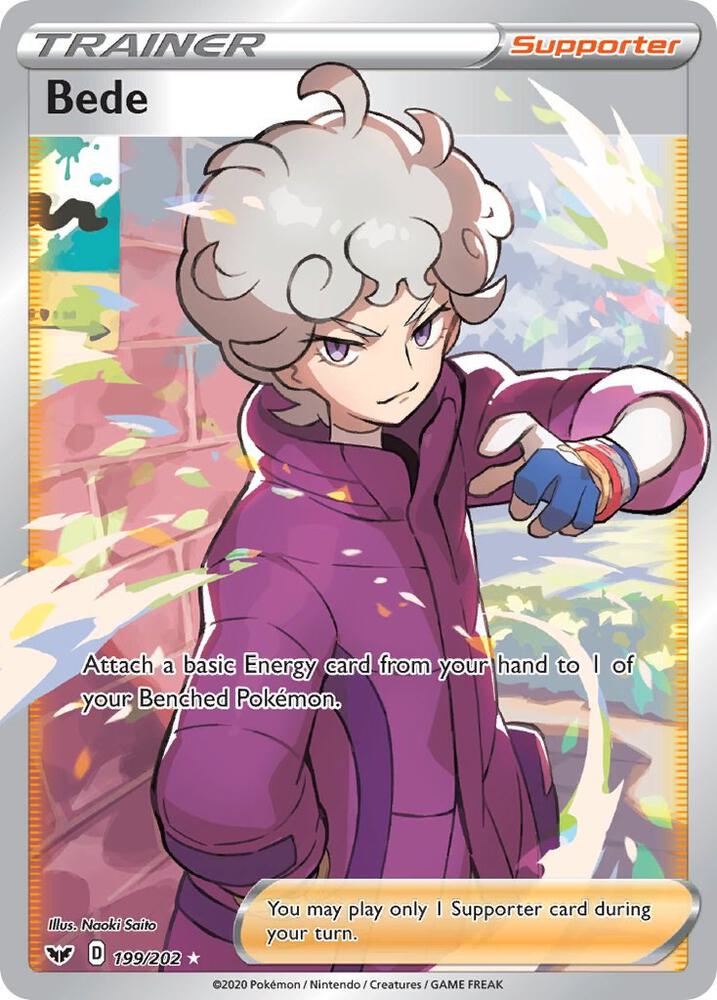 Bede (Full Art) [SWSH01: Sword & Shield Base Set] 199/202
