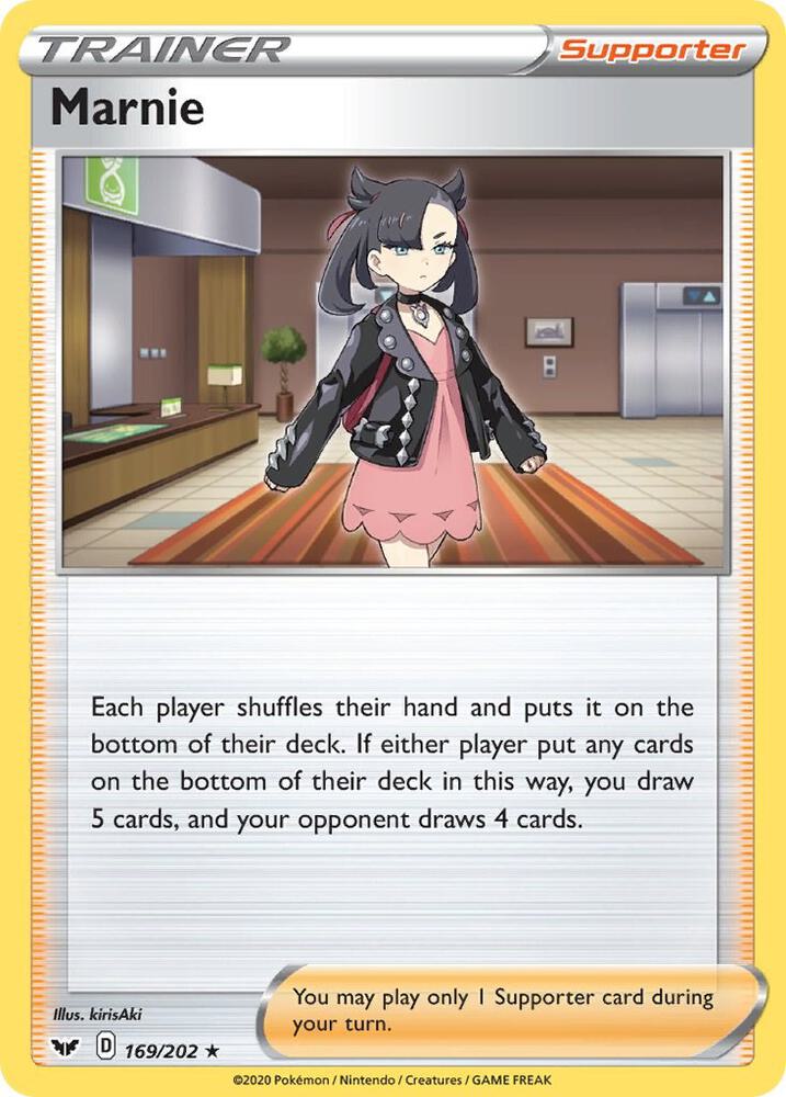 Marnie [SWSH01: Sword & Shield Base Set] 169/202