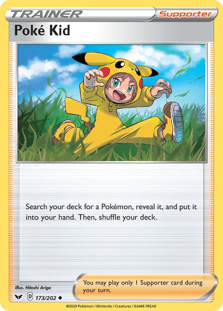 Poke Kid [SWSH01: Sword & Shield Base Set] 173/202