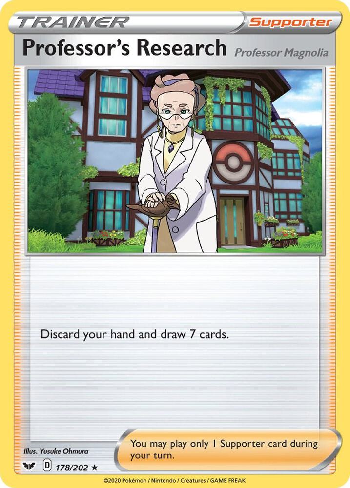 Professor's Research [SWSH01: Sword & Shield Base Set] 178/202