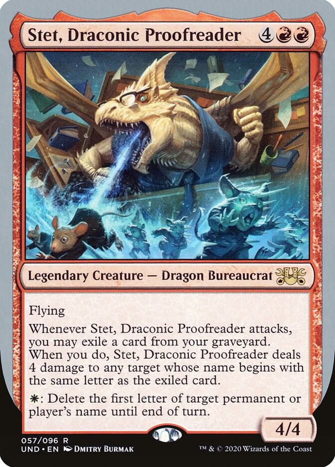 Stet, Draconic Proofreader [Unsanctioned] 57
