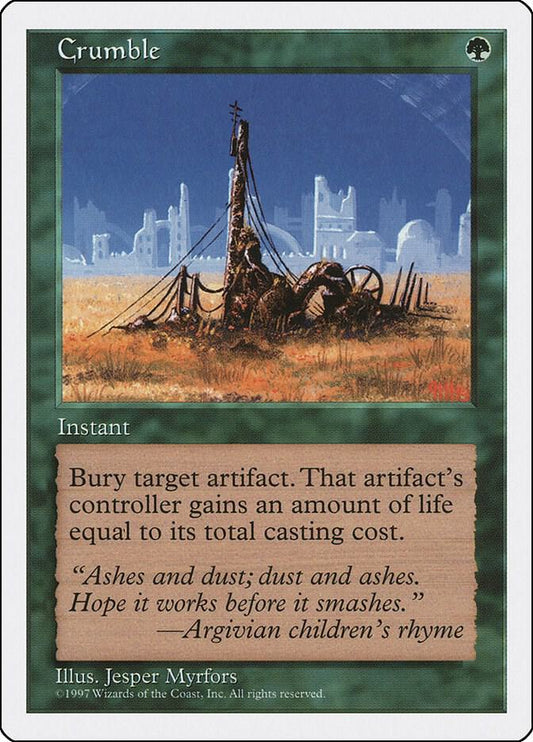 Crumble [Fifth Edition]