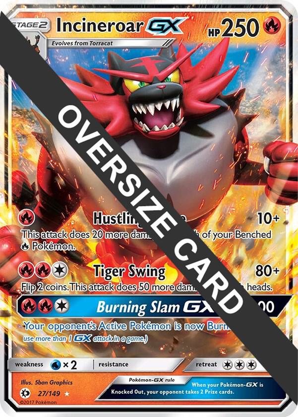 Incineroar GX - 27/149 [Jumbo Cards] 027/149