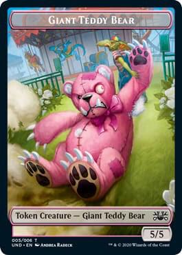 Giant Teddy Bear // Acorn Stash Double-sided Token [Unsanctioned] 5 // 6