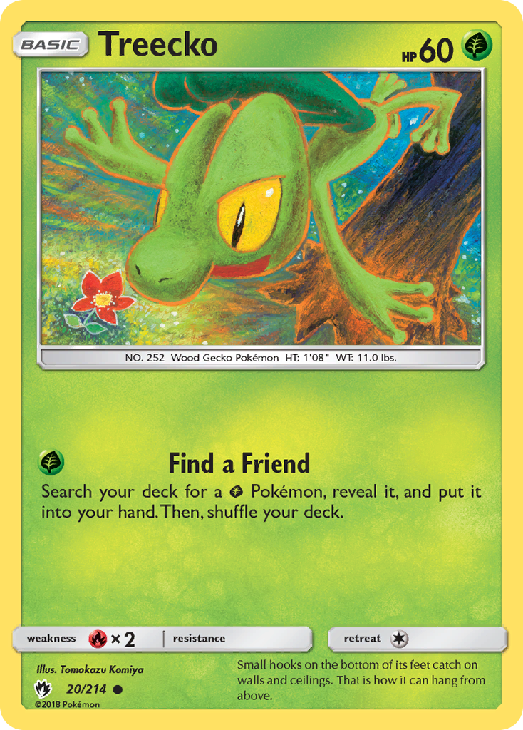 Treecko - 20/214 Lost Thunder