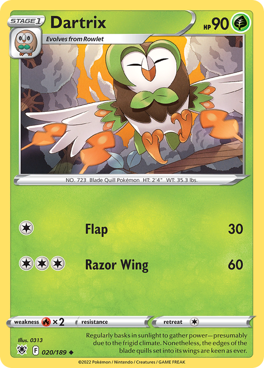 Dartrix - 20/189 Astral Radiance