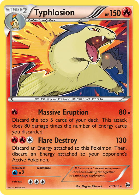 Typhlosion - 20/162 BREAKthrough