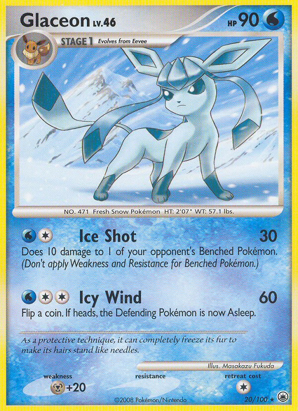 Glaceon - 20/100 Majestic Dawn