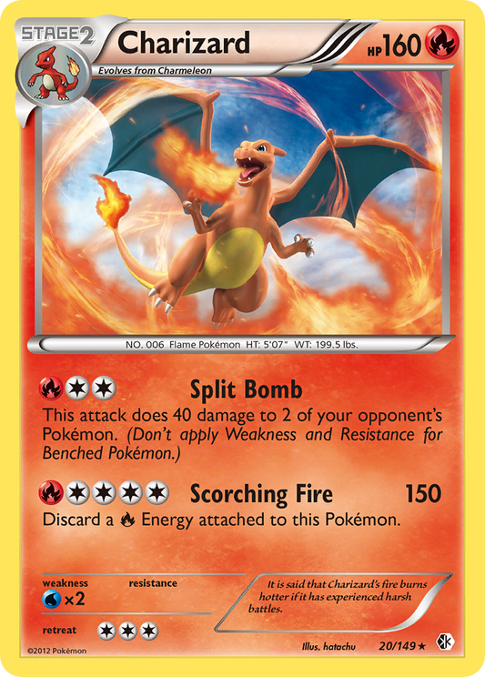 Charizard - 20/149 Boundaries Crossed