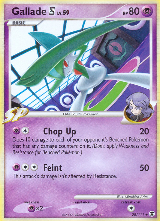 Gallade E4 - 20/111 Rising Rivals