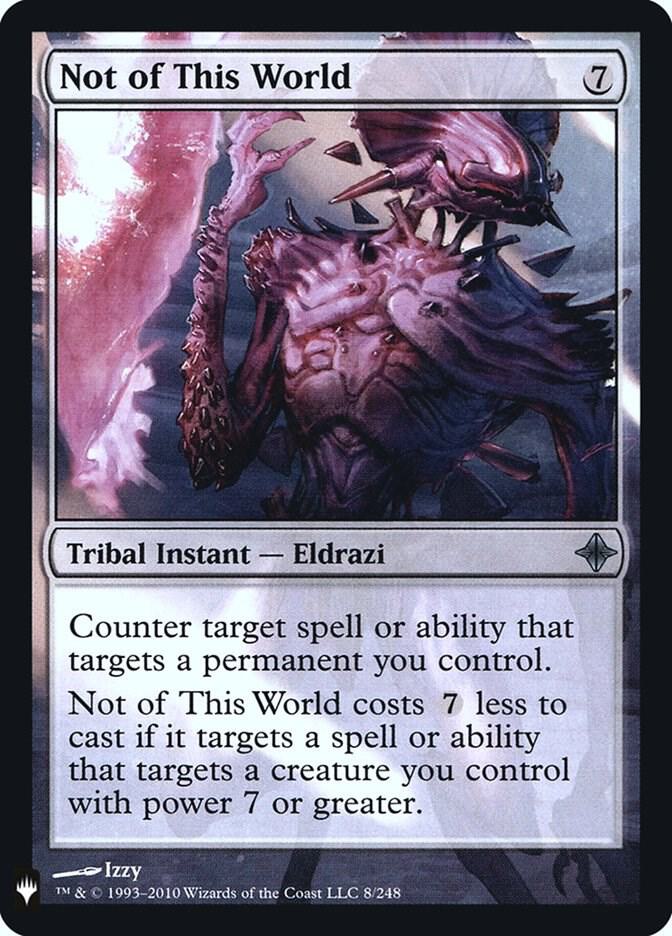 Not of This World [The List Reprints] 8