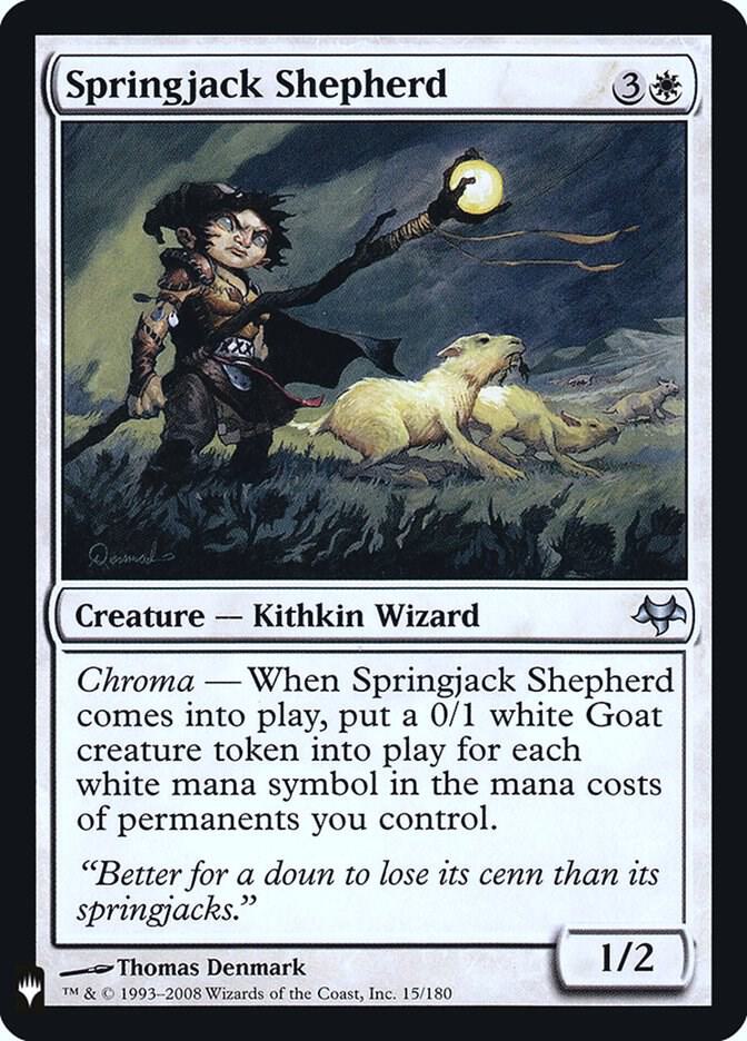 Springjack Shepherd [The List Reprints] 15/180