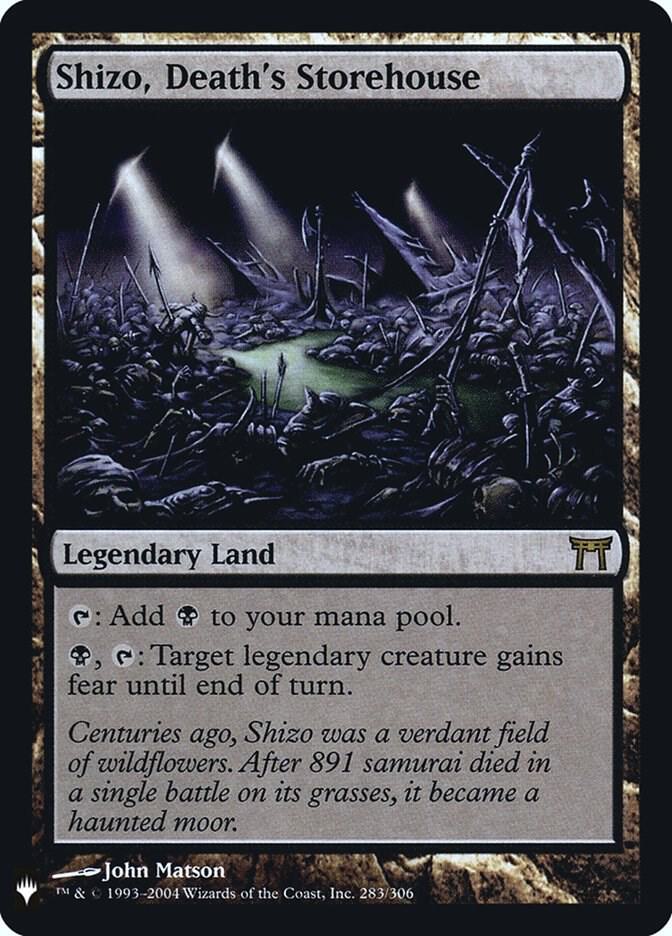 Shizo, Death's Storehouse [The List Reprints] 283
