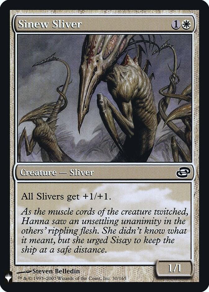 Sinew Sliver [The List Reprints] 30