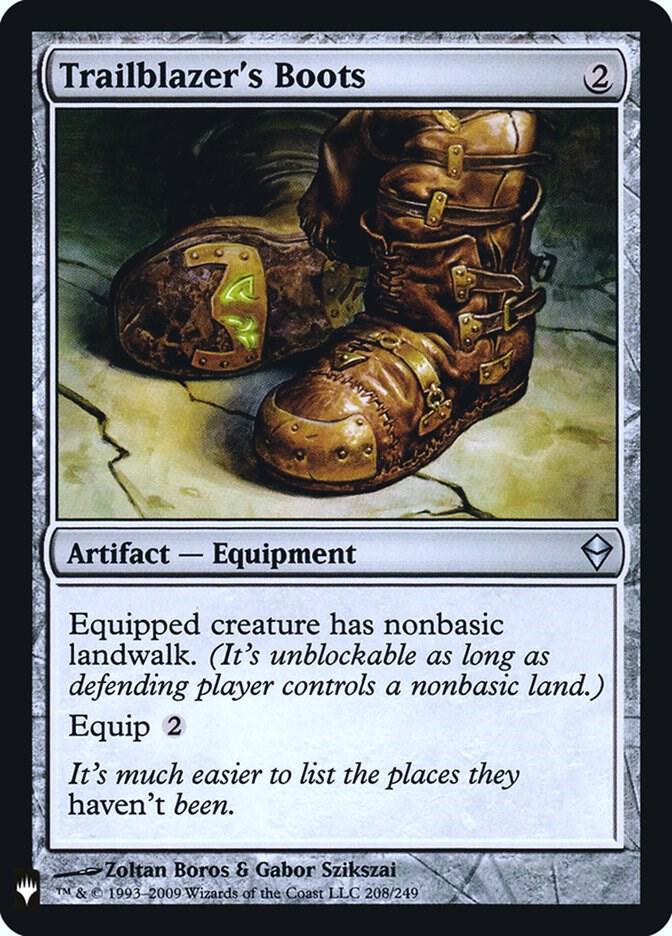Trailblazer's Boots [The List Reprints] 208
